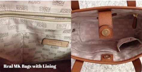 fake mk vs real mk|How to tell a fake or genuine Michael Kors bag.